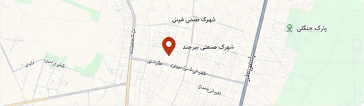 نقشه موقعیت دفتر نگین سرخ زرین
