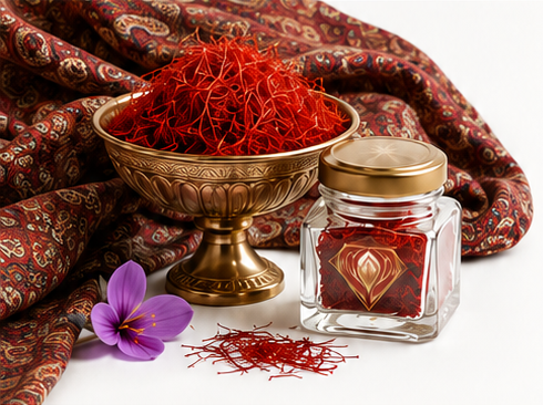 محصولات زعفران نگین سرخ زرین